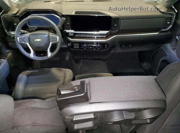 1GCUKDED1TZ257828 2026 CHEVROLET SILVERADO Gray Vista del salpicadero