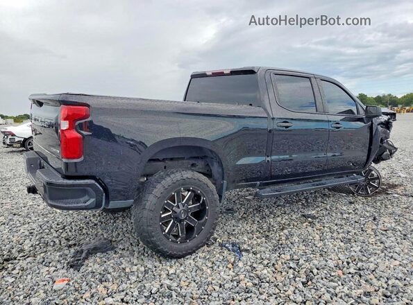 1GCUYBEF6MZ349748 2021 CHEVROLET SILVERADO Черный Задняя правая четверть