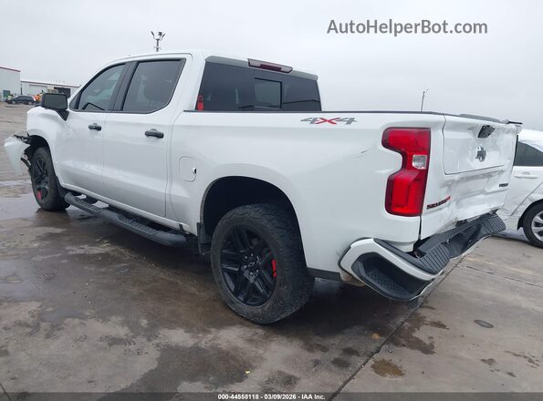 1GCUYEED6MZ307001 2021 CHEVROLET SILVERADO White Հետևի ձախ
