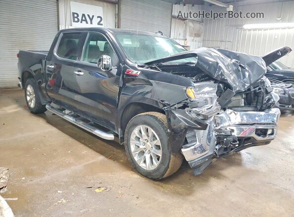 1GCUYGET6MZ158236 2021 CHEVROLET SILVERADO Black Առջևի աջ