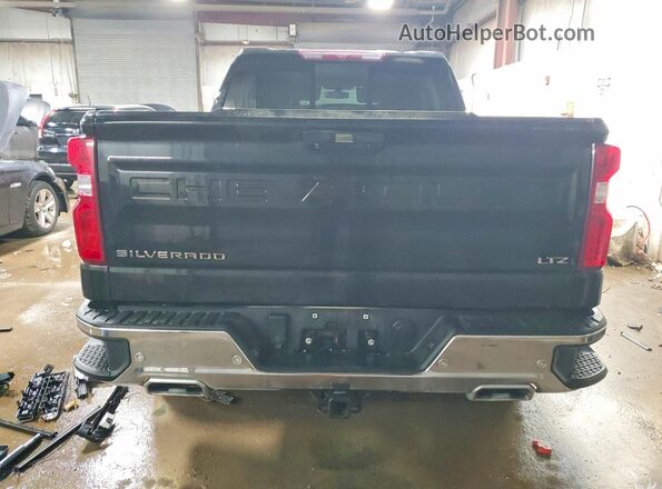 1GCUYGET6MZ158236 2021 CHEVROLET SILVERADO Black Հետևի տեսք