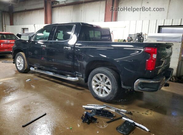 1GCUYGET6MZ158236 2021 CHEVROLET SILVERADO Black Հետևի ձախ