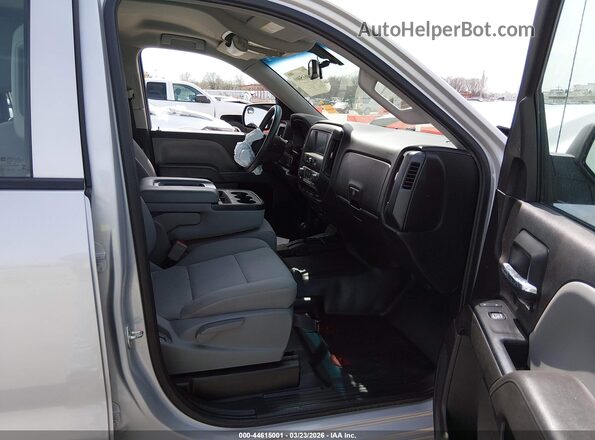 1GCVKNEC6HZ328059 2017 CHEVROLET SILVERADO Серый Вид салона спереди