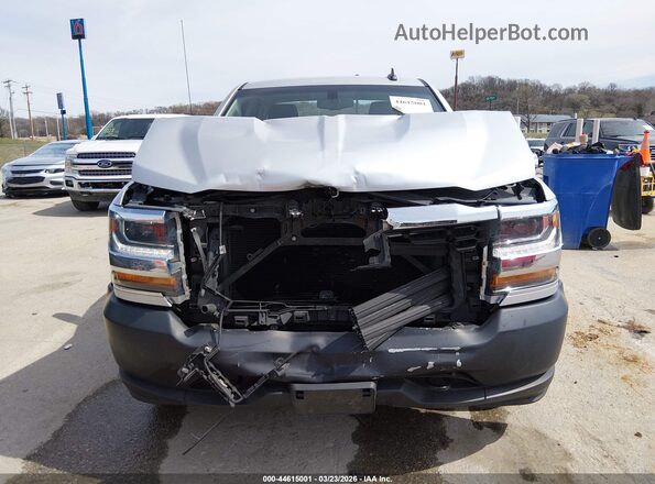 1GCVKNEC6HZ328059 2017 CHEVROLET SILVERADO Серый Вид щитка приборов