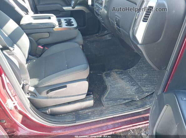 1GCVKREC5GZ333064 2016 CHEVROLET SILVERADO Red Widok wnętrza z przodu