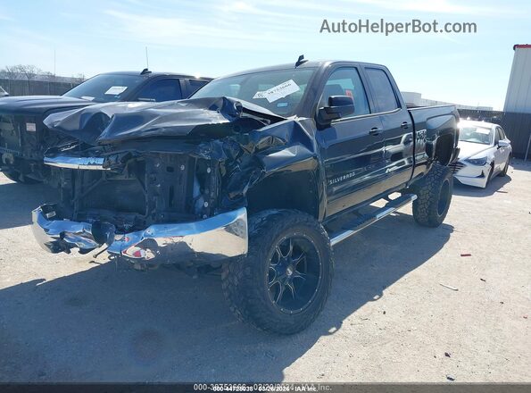 1GCVKREC6GZ175785 2016 CHEVROLET SILVERADO Black Առջևի ձախ երեք քառորդ տեսարան