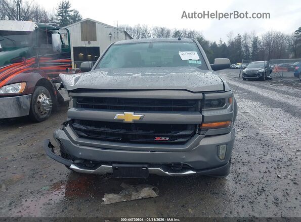 1GCVKREC7HZ214868 2017 CHEVROLET SILVERADO Gray Вид щитка приладів
