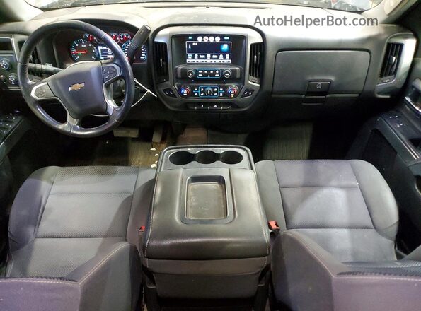 1GCVKREC8GZ122859 2016 CHEVROLET SILVERADO Charcoal წინა პანელის ხედი
