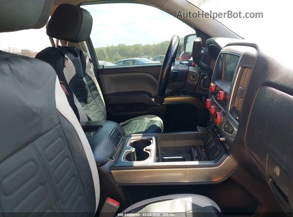 1GCVKRECXGZ114035 2016 CHEVROLET SILVERADO Black Vista interior delantera