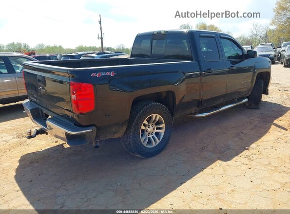 1GCVKRECXGZ114035 2016 CHEVROLET SILVERADO Black Trasero derecho