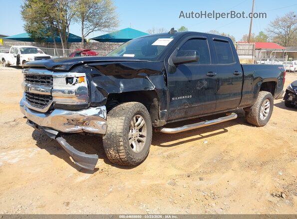 1GCVKRECXGZ114035 2016 CHEVROLET SILVERADO Black Vista tres cuartos delantera izquierda