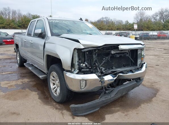 1GCVKREH2GZ352084 2016 CHEVROLET SILVERADO Silver Widok z przodu