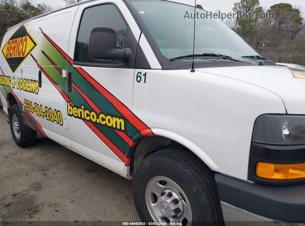 1GCWGAFP1N1206252 2022 CHEVROLET EXPRESS White Vista interior trasera