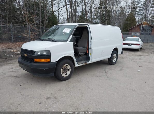 1GCWGAFP2N1287536 2022 CHEVROLET EXPRESS White Vista tres cuartos delantera izquierda