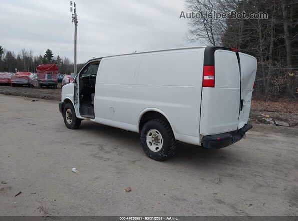 1GCWGAFP2N1287536 2022 CHEVROLET EXPRESS White Trasero izquierdo