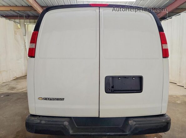 1GCWGAFPXS1270608 2025 CHEVROLET EXPRESS White Vista trasera