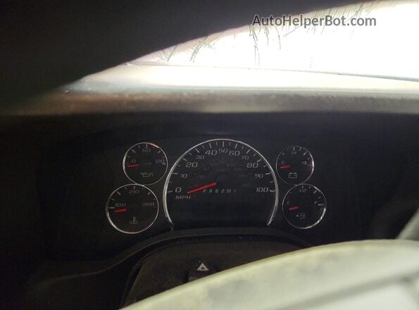 1GCWGAFPXS1270608 2025 CHEVROLET EXPRESS White Vista del cuadro de instrumentos