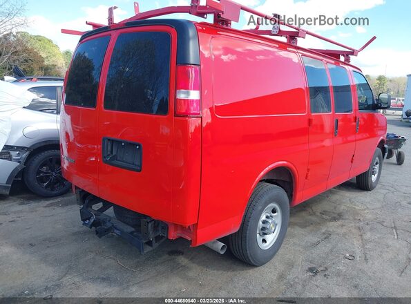 1GCZGGF71S1198049 2025 CHEVROLET EXPRESS Красный Задняя правая четверть
