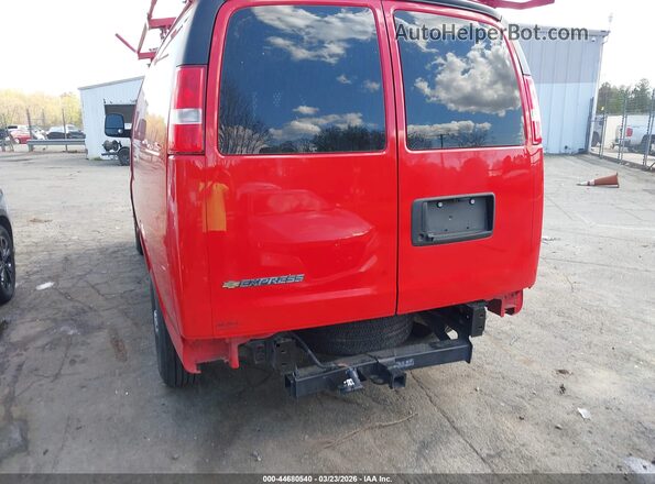 1GCZGGF71S1198049 2025 CHEVROLET EXPRESS Красный Вид спереди
