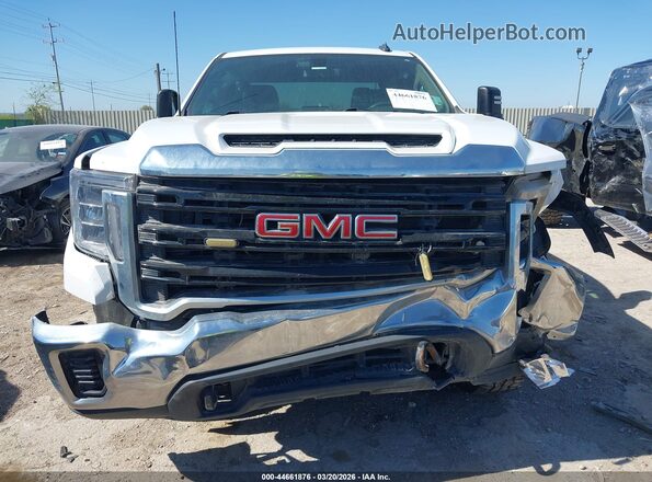 1GD28LE71NF247374 2022 GMC SIERRA White Vista del cuadro de instrumentos