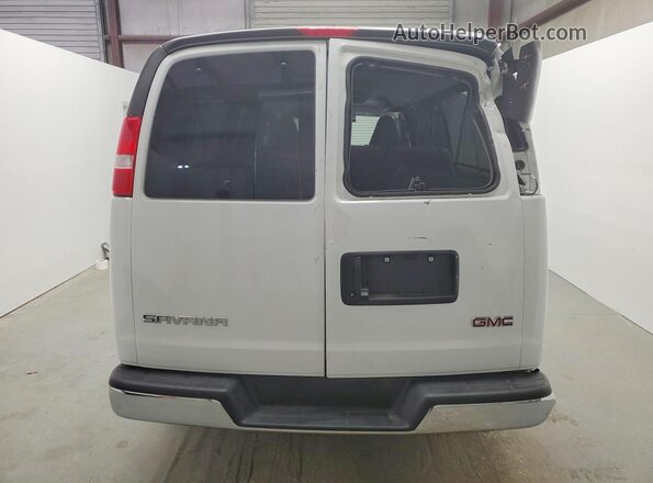 1GJZ7PFP4S1195607 2025 GMC SAVANA White Вид ззаду