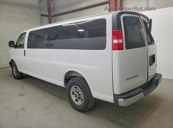 1GJZ7PFP4S1195607 2025 GMC SAVANA White Задня ліва чверть