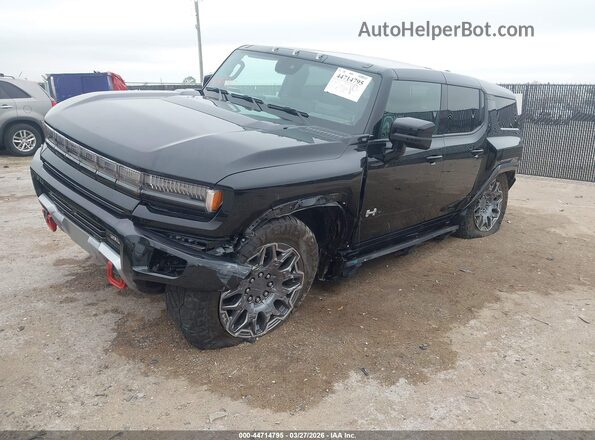 1GKB0RDC5RU112451 2024 GMC HUMMER EV SUV Black წინა მარცხენა ხედი სამი მეოთხედიდან