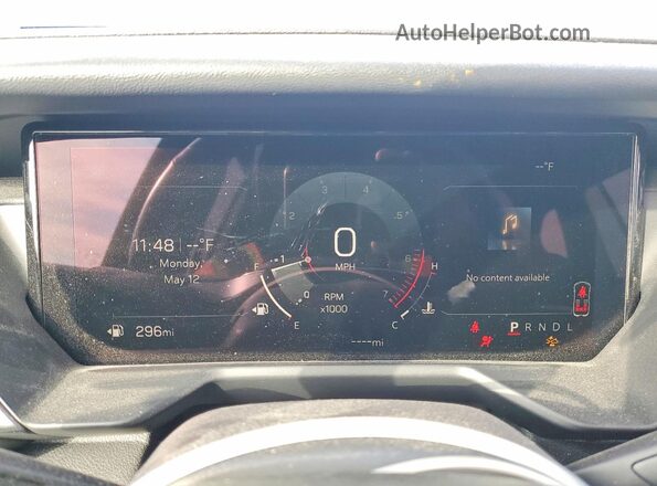 1GKENKRS3SJ118049 2025 GMC ACADIA Серый Вид щитка приборов
