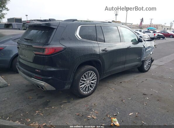 1GKENLKS2TJ103446 2026 GMC ACADIA Черный Задняя правая четверть