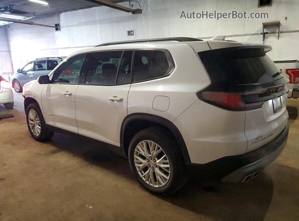 1GKENNKS3RJ239704 2024 GMC ACADIA White Trasero izquierdo