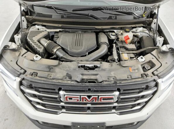 1GKENNKS5RJ197875 2024 GMC ACADIA White Engine compartment view