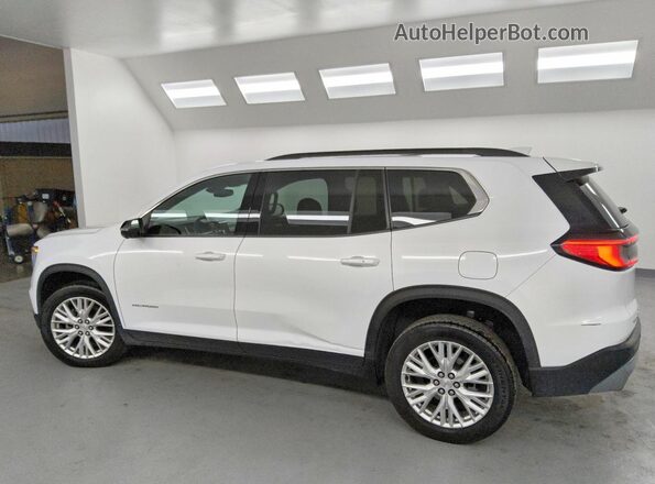 1GKENNKS5RJ197875 2024 GMC ACADIA White Rear left