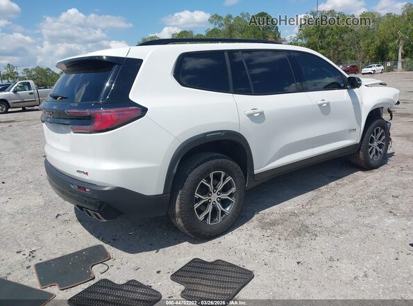 1GKENPKS2RJ176137 2024 GMC ACADIA White Tył prawy