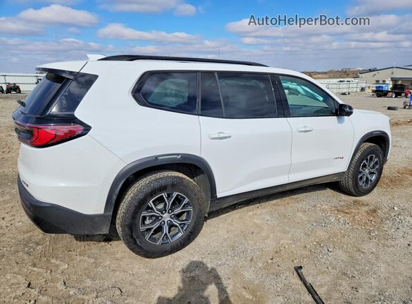 1GKENPRS8SJ286430 2025 GMC ACADIA White უკანა მარჯვენა