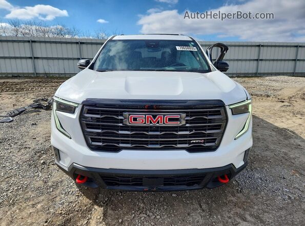 1GKENPRS8SJ286430 2025 GMC ACADIA White წინა ხედი