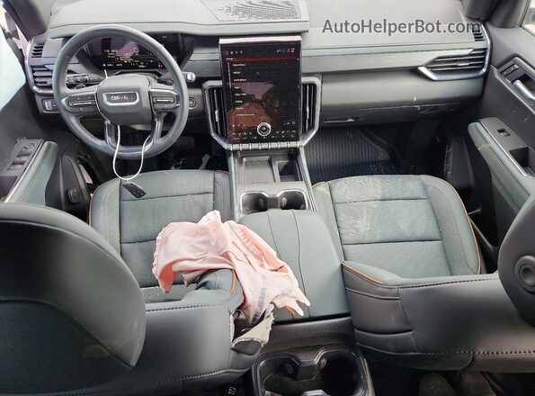 1GKENPRS8SJ286430 2025 GMC ACADIA White წინა პანელის ხედი