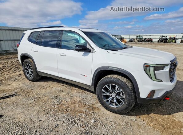 1GKENPRS8SJ286430 2025 GMC ACADIA White წინა მარჯვენა