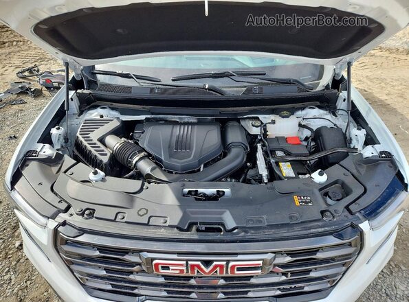 1GKENPRS8SJ286430 2025 GMC ACADIA White ძრავის განყოფილების ხედი