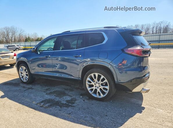 1GKENRKS1RJ150446 2024 GMC ACADIA Blue Tył lewy