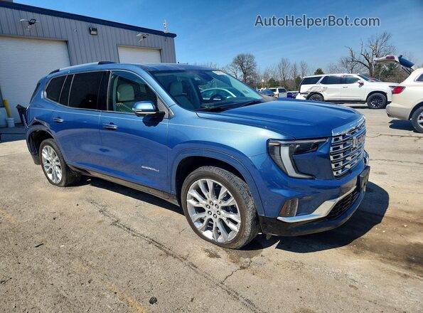 1GKENRKS1RJ150446 2024 GMC ACADIA Blue Przód prawy