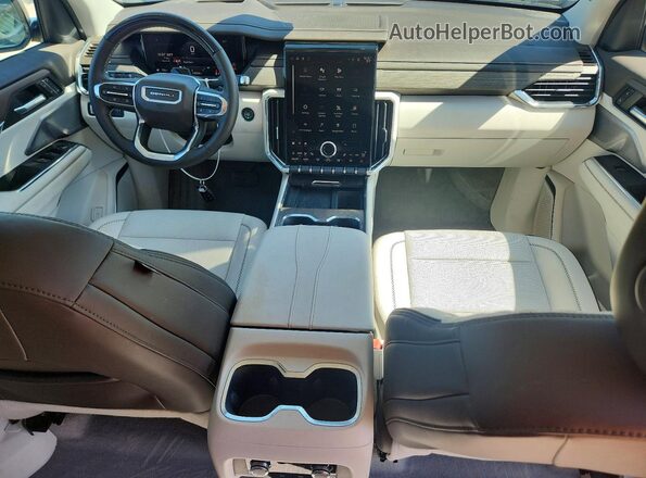1GKENRKS1RJ150446 2024 GMC ACADIA Blue Widok deski rozdzielczej