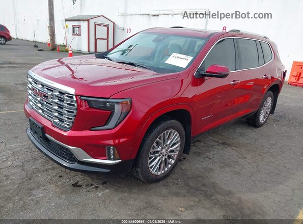 1GKENRKS2TJ102672 2026 GMC ACADIA Red Przód lewy