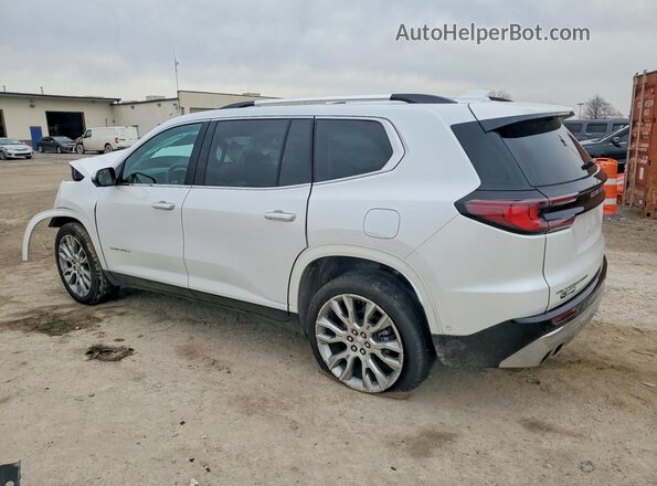1GKENRRS9SJ120901 2025 GMC ACADIA White უკანა მარცხენა