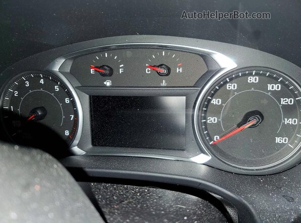 1GKKNKLA7MZ226715 2021 GMC ACADIA Gray Вид щитка приладів