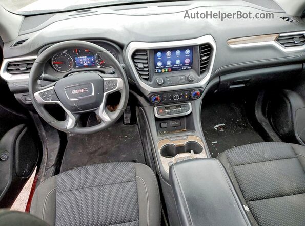 1GKKNKLS5MZ200381 2021 GMC ACADIA Red წინა პანელის ხედი