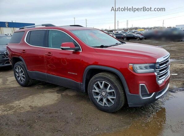 1GKKNKLS5MZ200381 2021 GMC ACADIA Red წინა მარჯვენა