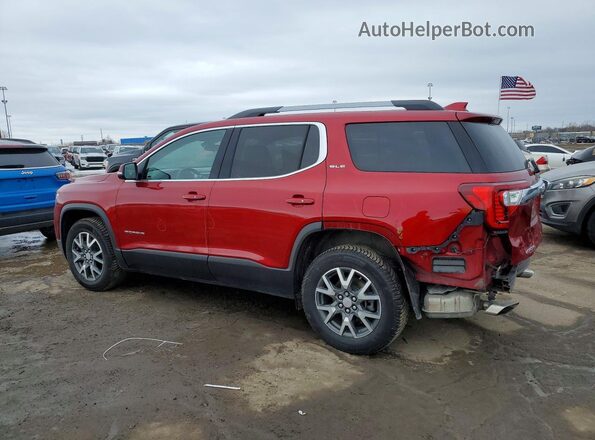 1GKKNKLS5MZ200381 2021 GMC ACADIA Red უკანა მარცხენა