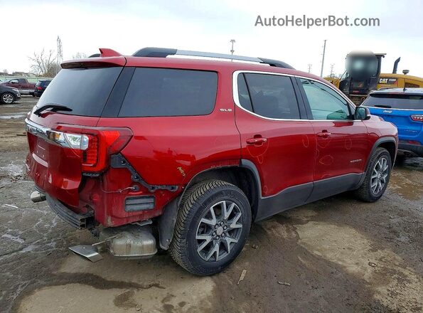 1GKKNKLS5MZ200381 2021 GMC ACADIA Red უკანა მარჯვენა