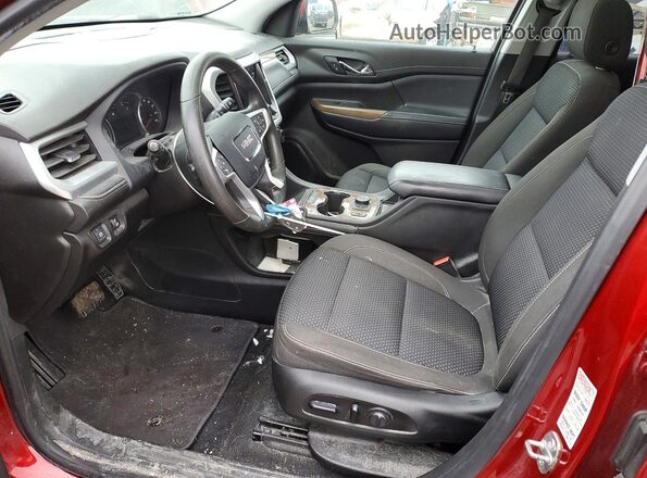1GKKNKLS5MZ200381 2021 GMC ACADIA Red წინა სალონის ხედი