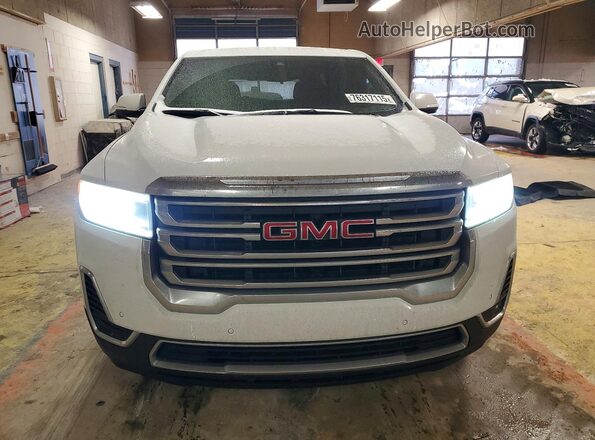 1GKKNKLS7MZ207803 2021 GMC ACADIA Белый Вид спереди